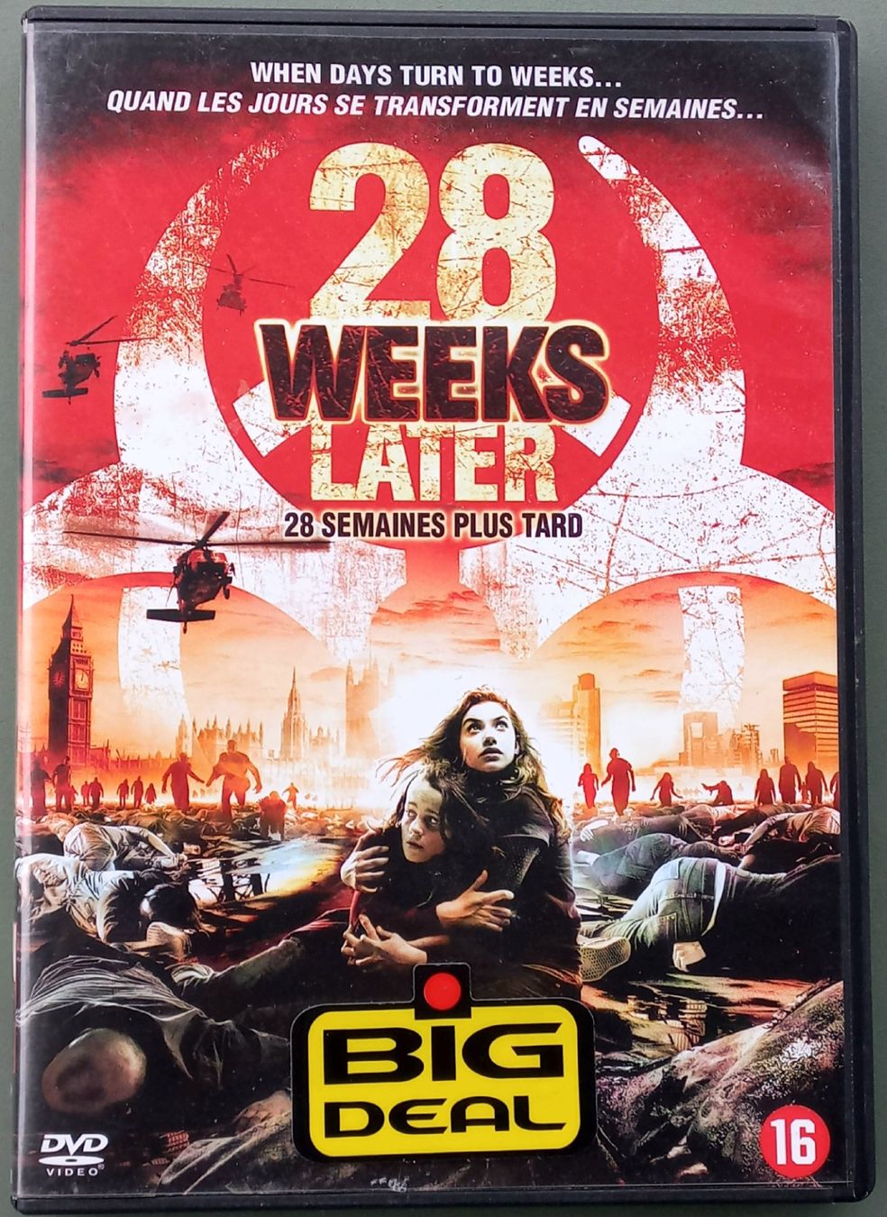 Tutti i DVDs: DVD F/E - 28 semaines plus tard – Usato da Niederuzwil venduto da lubimaja