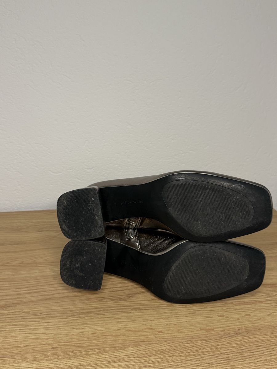 Stradivarius Damenschuhe: Stradivarius Stiefeletten Metallic Gr. 39 – Gebraucht aus Kreuzlingen von ann_dtk7 4