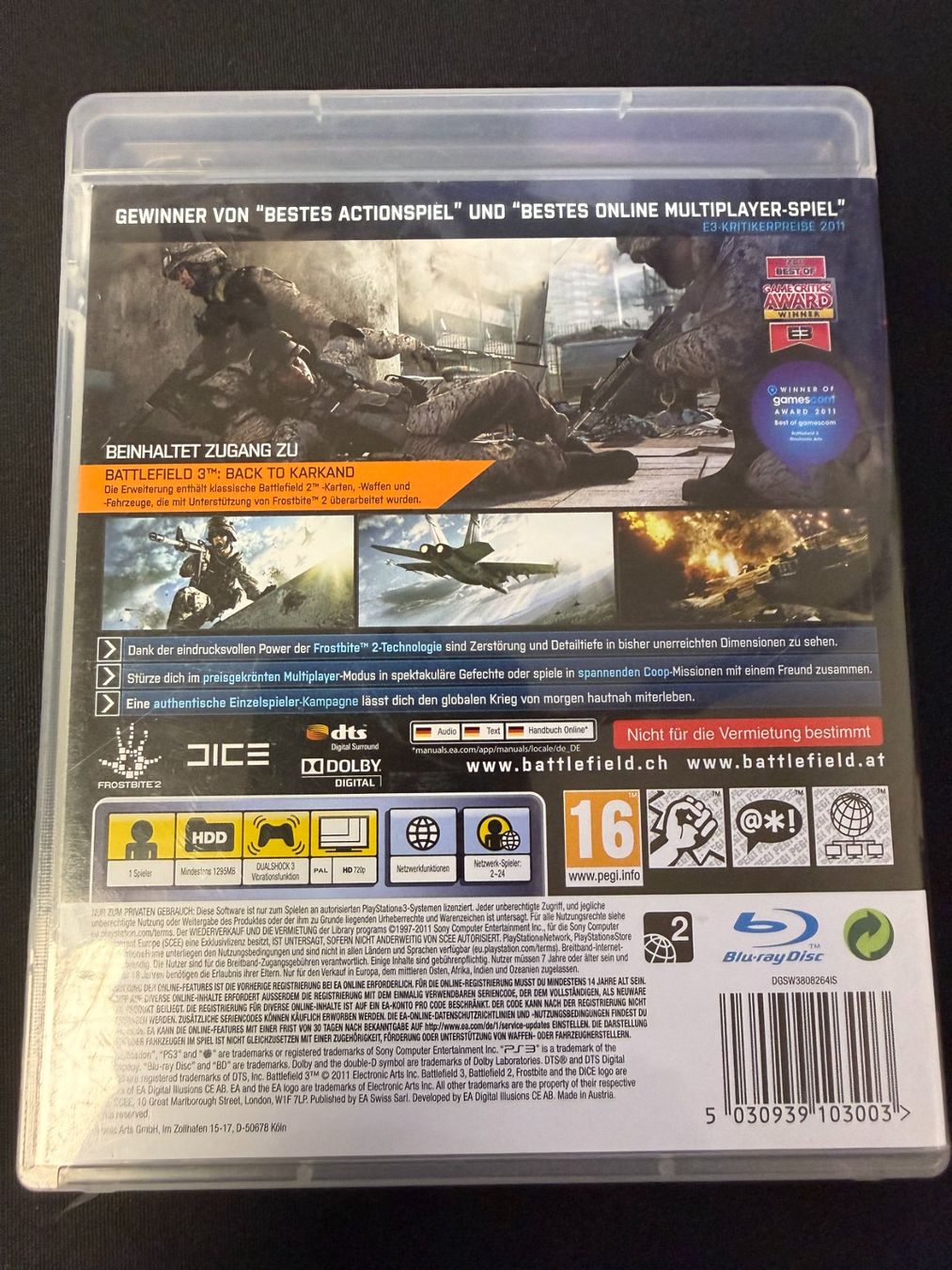 Sony Giochi: Battlefield 3 Limited Edition - PS3 – Usato da Pont-de-la-Morge venduto da Darfal 2