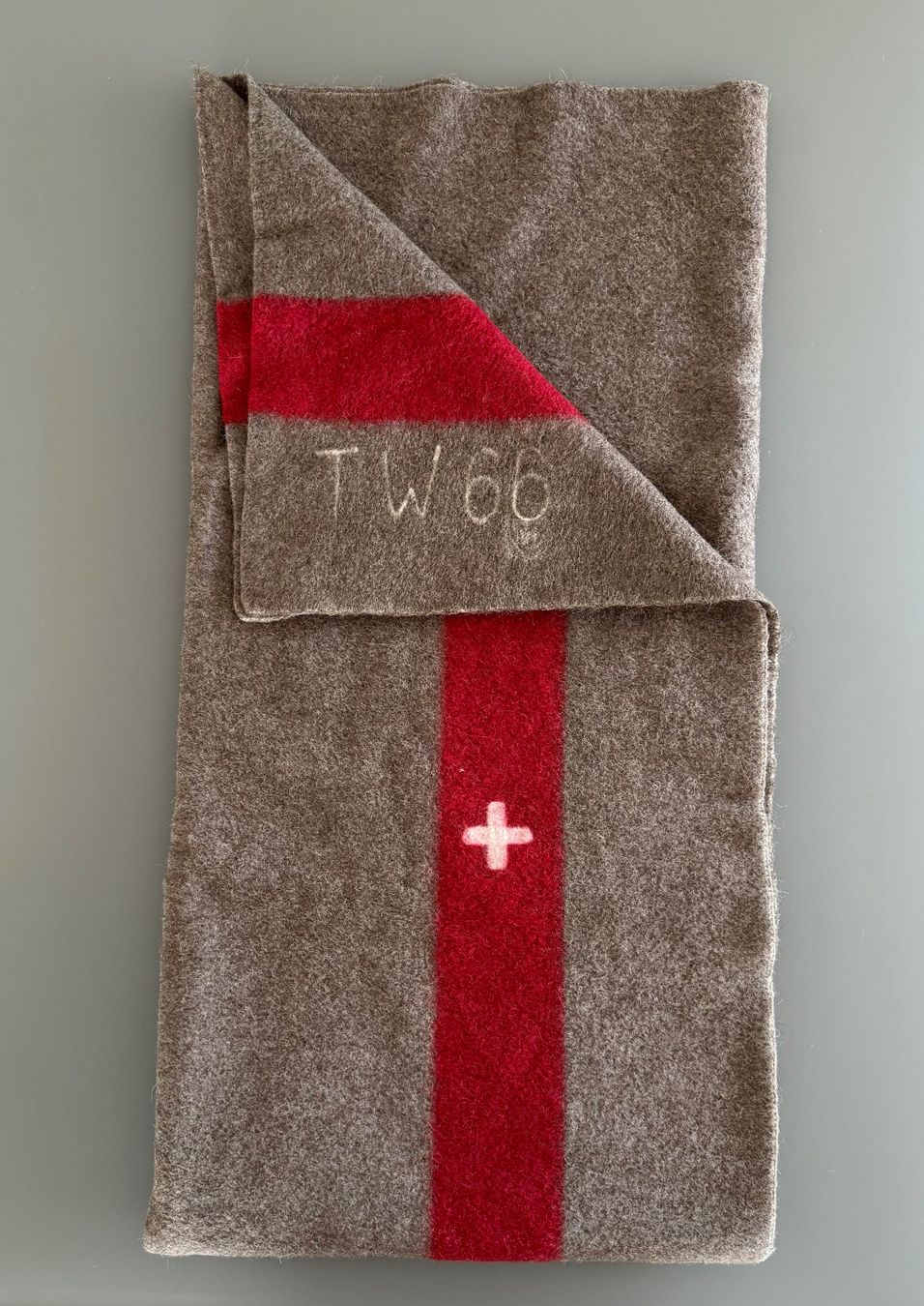 Schweizer Armee Coperte: echte Schweizer Armee-Wolldecke (TW66) – Usato da Siebnen venduto da 67es