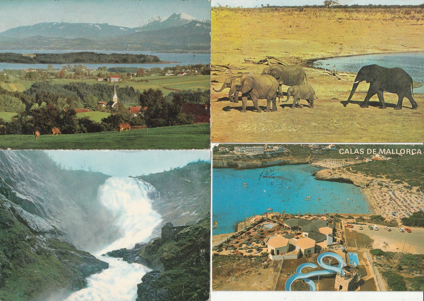 Cartoline postali: 24 Karten Weltweit – Usato da Lumbrein venduto da made02 8