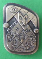 Basler Fasnachtsplakette Silber 1960