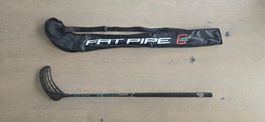 Unihockeystock Fat Pipe Carbon Raw Concept 96cm Top Zustand