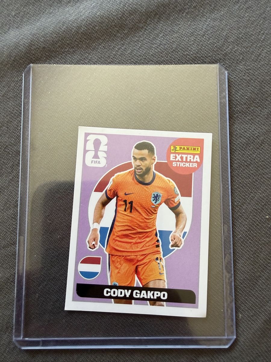 Panini Carte collezionabili: PANINI Cody Gakpo Extra Sticker Base – Nuovo (secondo la descrizione) da Rekingen AG venduto da marcinho32