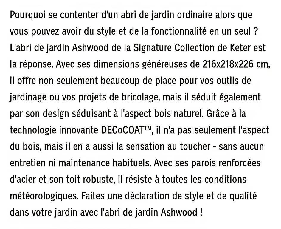 Auflagenboxen: Abri de jardin neuf (marque Keter) – Gebraucht aus Savagnier von Brandtisa 2