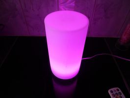 Tischlampe Farbig