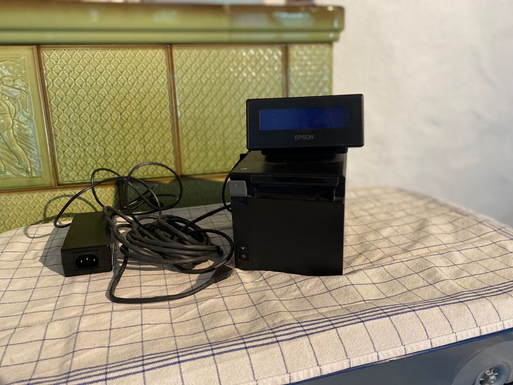 Nicvrea Digitale Preisetikettendruckwaage - Barcodewaage Mit Belegdrucker Für Geschäfte