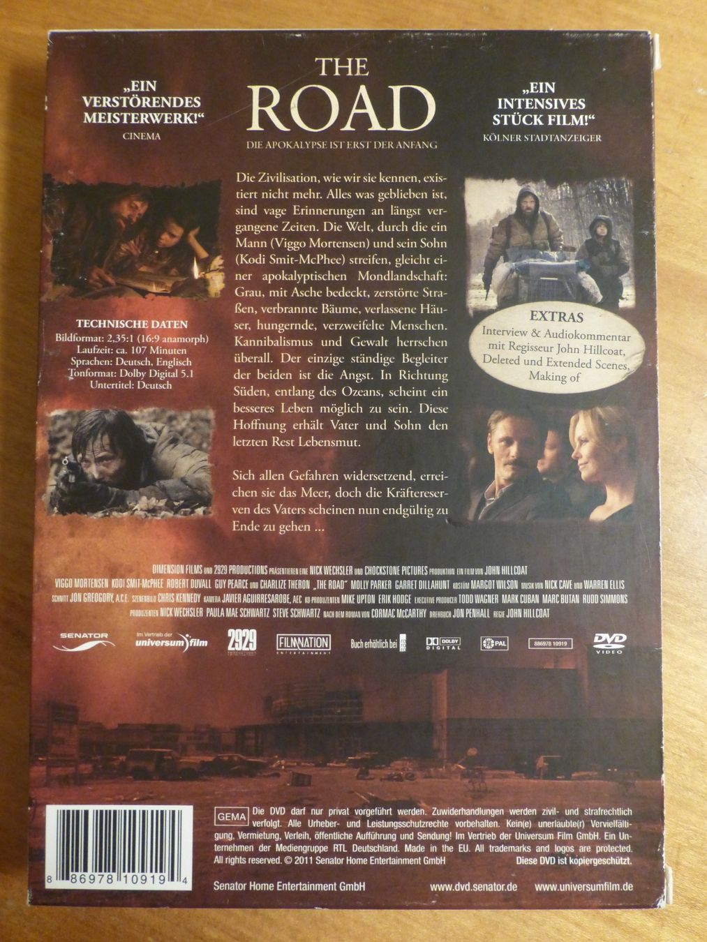 Tutti i DVDs: The Road Sci-Fi DVD – Usato da Zumikon venduto da psisound 1