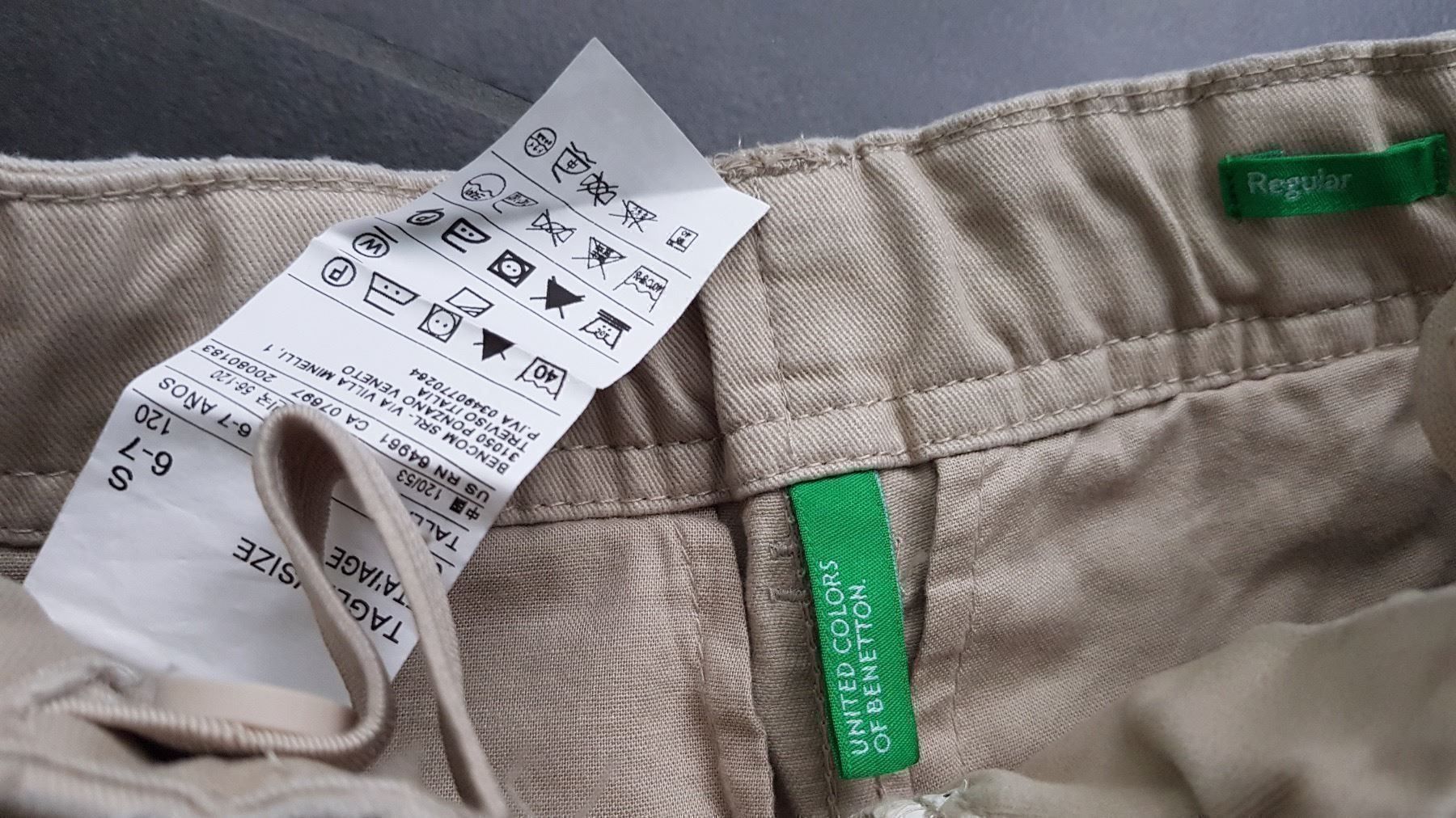 Benetton Pantaloni: Shorts Benetton Gr 6-7Y – Nuovo (secondo la descrizione) da Richterswil venduto da adora88 2