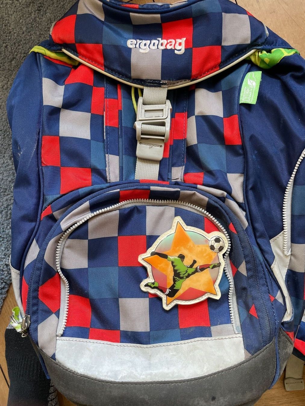 Ergobag Borse & Zaini: ERGOBAG Set: Pack + Turnsack + Mappe + 5 Kletties – Usato da Frasnacht venduto da GracyStore 1