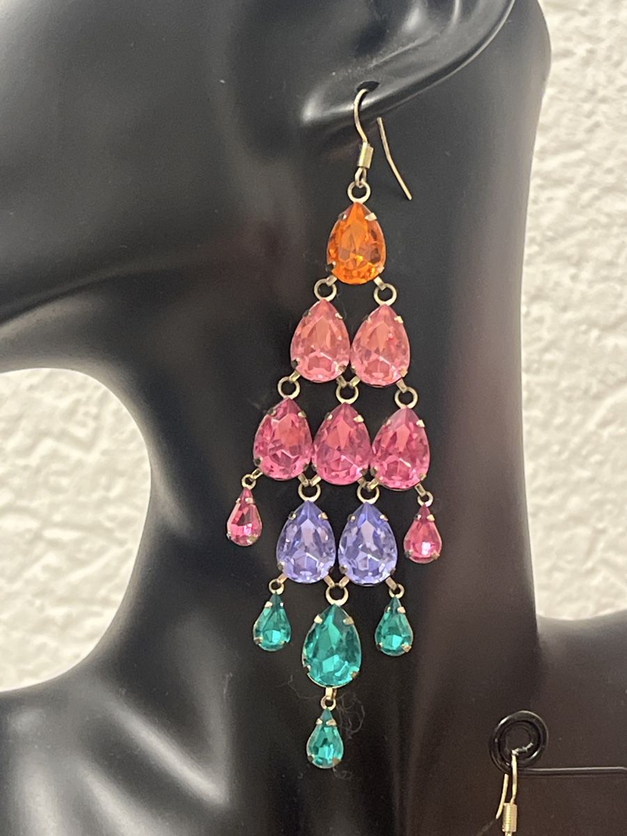 Orecchini pendenti & Orecchini a lobo: Glamouröse Ohrringe – Nuovo (secondo la descrizione) da Seon venduto da Sunny-Schmuck78 1