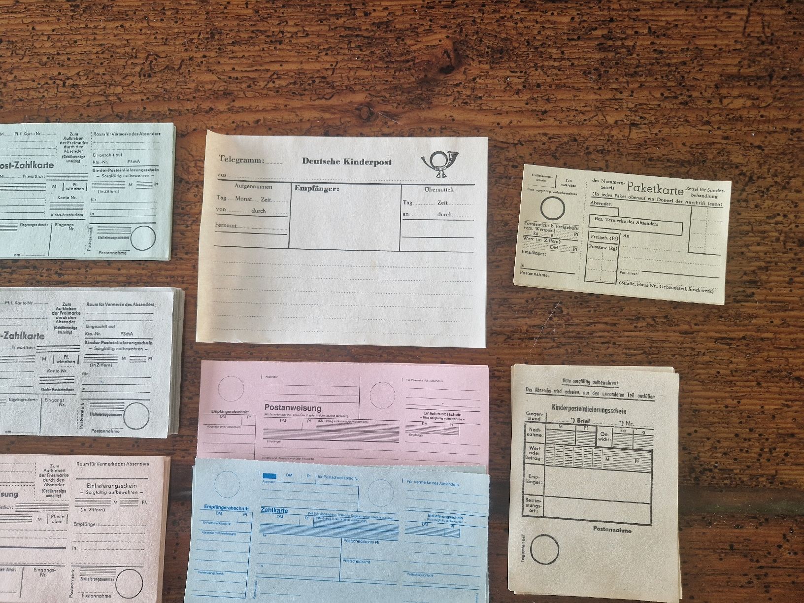 Giocattoli: Retro Formulare Deutsche Kinderpost – Usato da Teufen AR venduto da trueblue84 4