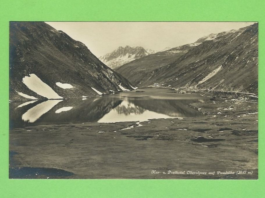 Cartes postales: Kur- u. Posthotel Oberalpsee auf Passhöhe – Neuf (Voir description) à Zürich par t24_de
