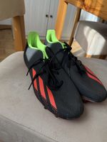 Adidas Fußballschuhe – Schwarz/Rot/Grün, Grösse 46 ⅔
