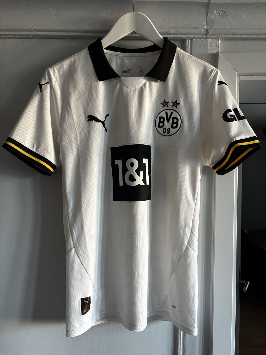 BVB Leibchen & Hosen: BVB Trikot weisse Wiese – Gebraucht aus hallau von jon_9mkg