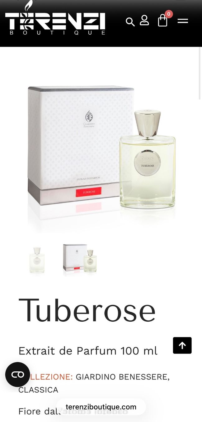 Tiziana Terenzi Parfum & Eau de Toilette: 🇮🇹 Tuberose by Giardino Benessere 20 ml sample – Neu (gemäss Beschreibung) aus Chêne-Bougeries von Seetooyoo 8