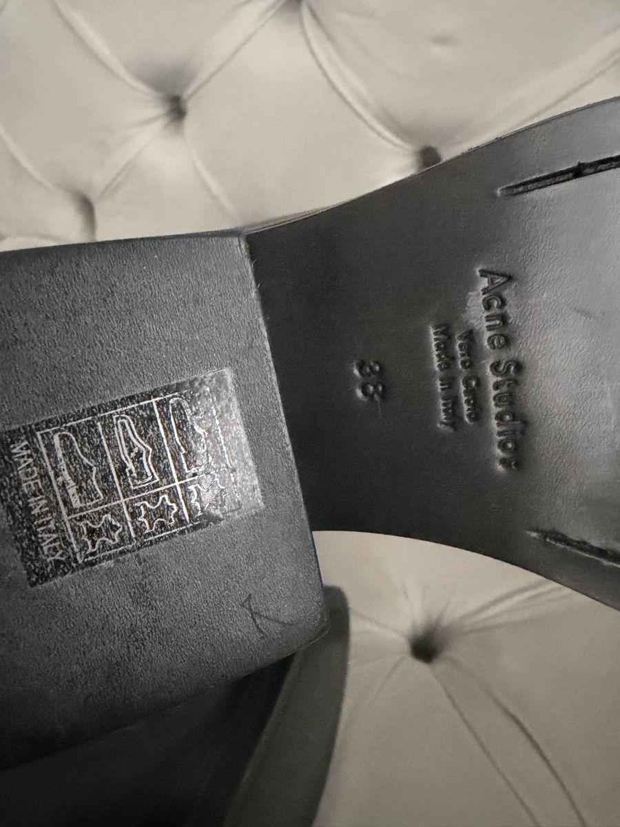 Acne Studios Scarpe da donna: Acne Studios Stiefel Leder – Usato da Zürich venduto da bentley_ 2
