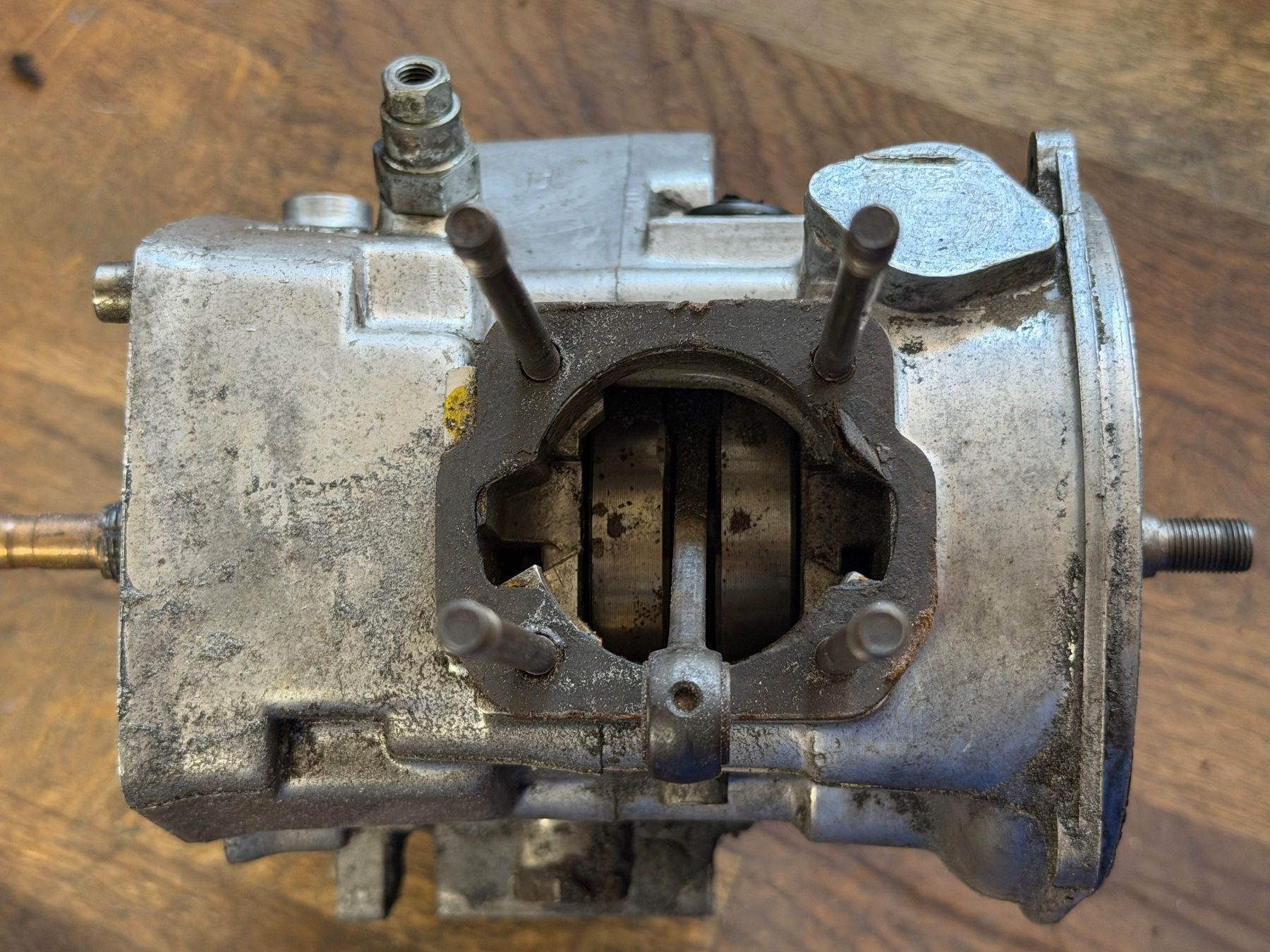 Pièces pour mobylette: Puch Za50 Motor Getriebe komplett – D'occasion à Bolken par si.x.las 9