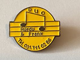 1 Pin Duo Rüedu & Frank