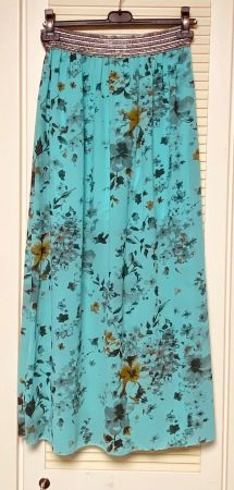 Langer Sommer-Jupe, Gr. M, neu