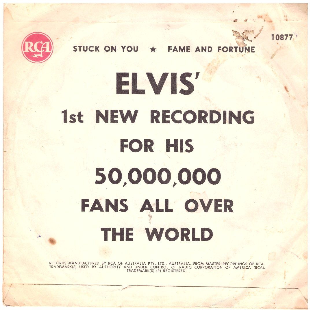 Schallplatten: ELVIS PRESLEY - "AUS" – Gebraucht aus Bassersdorf von house-of-vinyl 1