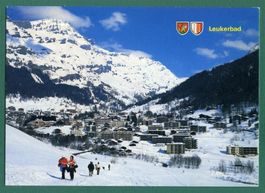Leukerbad, Am Weg nach Birchen-Bodmen, 1987, gelaufen