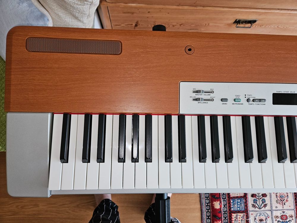 Yamaha P121 Pianoforte Digitale, Nero