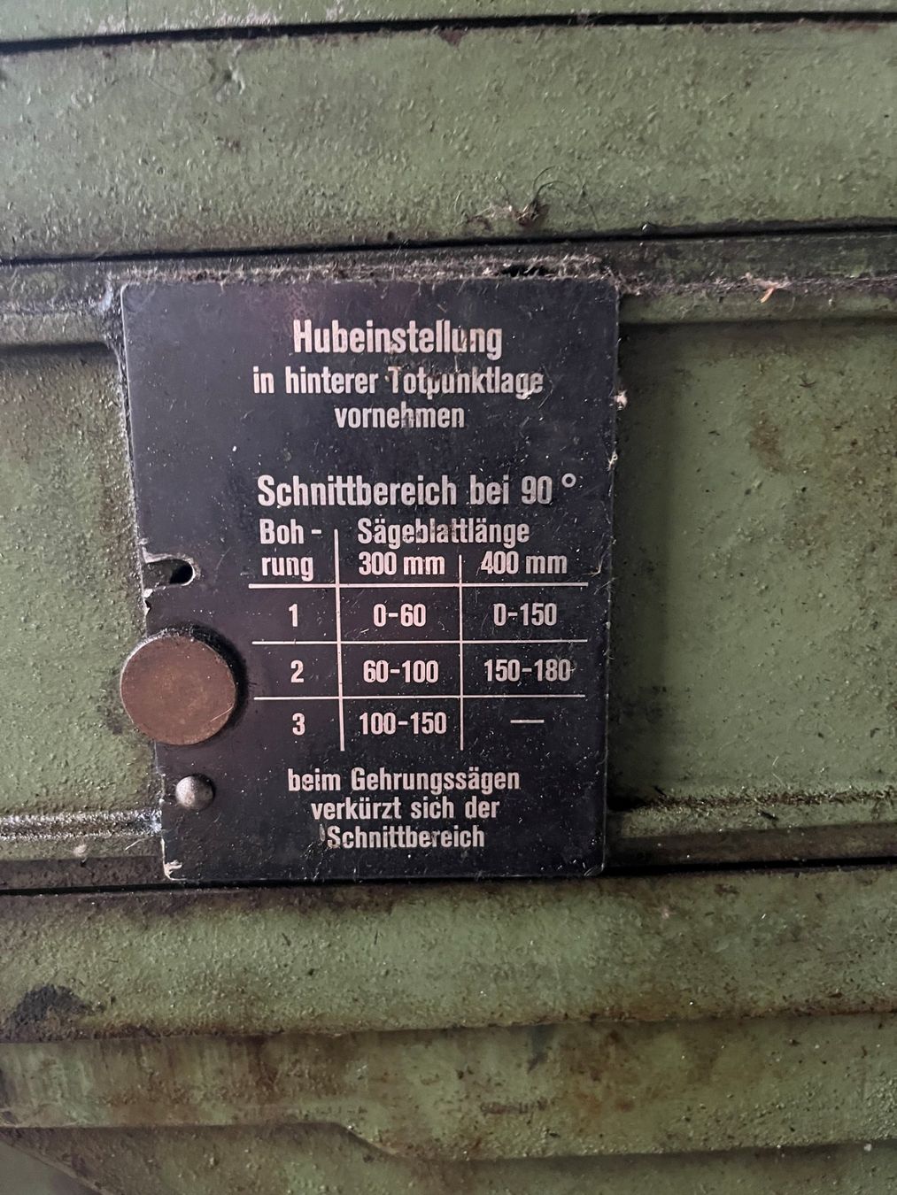 Seghe: Bügelsäge, Klaeger Plus/ 400 – Usato da Alpnach Dorf venduto da Jmfeld-Staldeli-AG 3