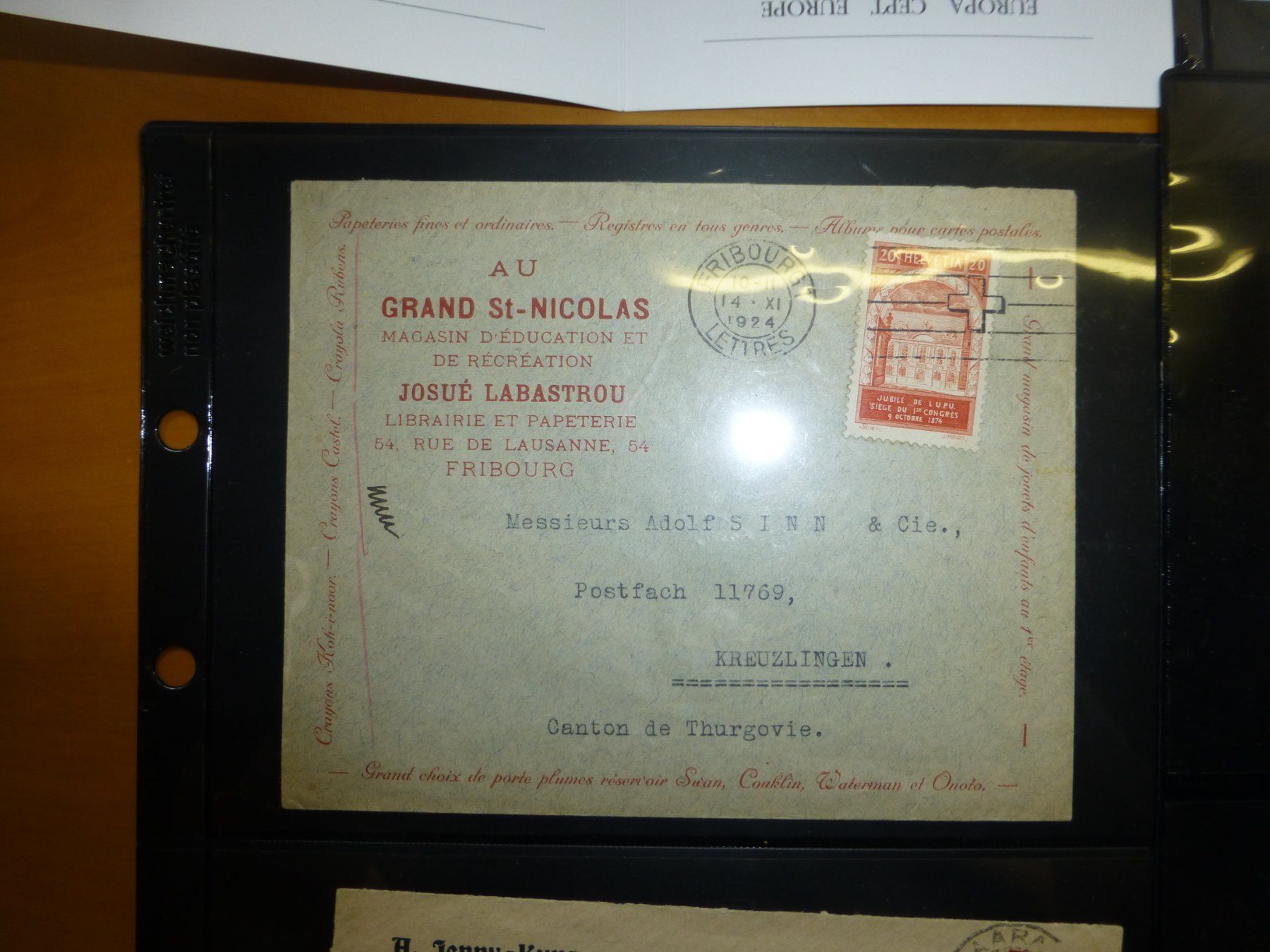 Tutti i francobolli: Briefmarken Sammlung Schweiz – Usato da Fischbach-Göslikon venduto da Kurt096 1