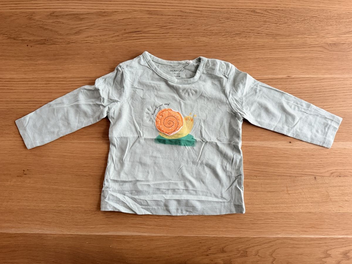 Manor Pulls et sweat-shirts: Langarmshirt Manor Gr. 68 – D'occasion à Rain par Heike5284