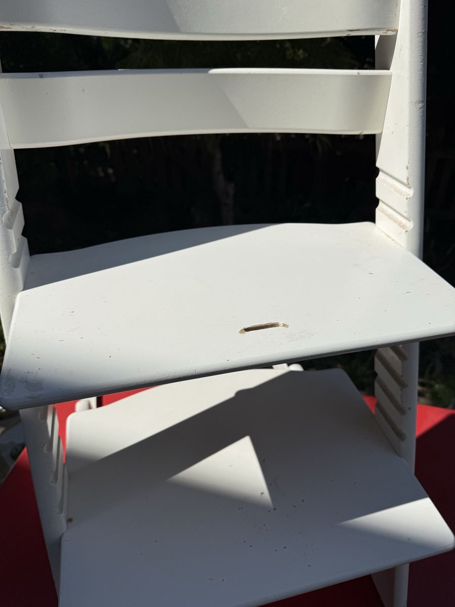Stokke Seggioloni: Stokke Tripp Trapp with accessories – Usato da Zürich venduto da oldthings 4