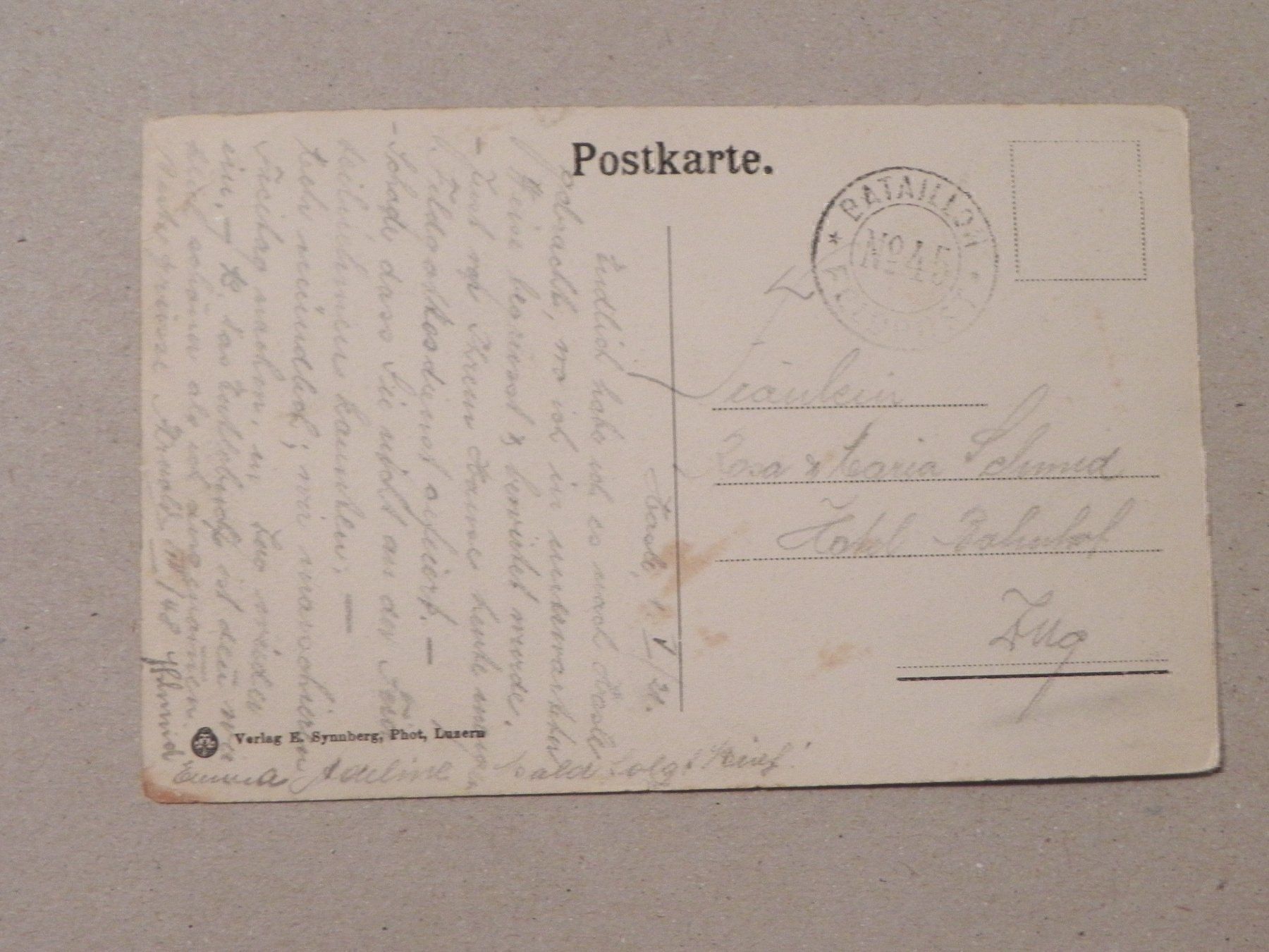 Ansichtskarten: Ansichtskarte Schüpfheim LU Luzern 1921 – Gebraucht aus Siebnen von krimsie 1