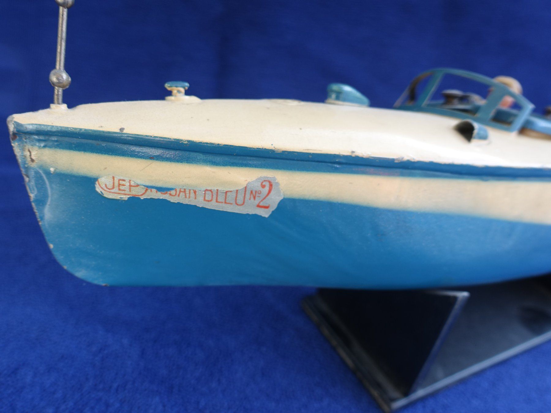 Giocattoli: Rennboot "JEP" - Blechspielzeug – Usato da Adliswil venduto da jauense 1