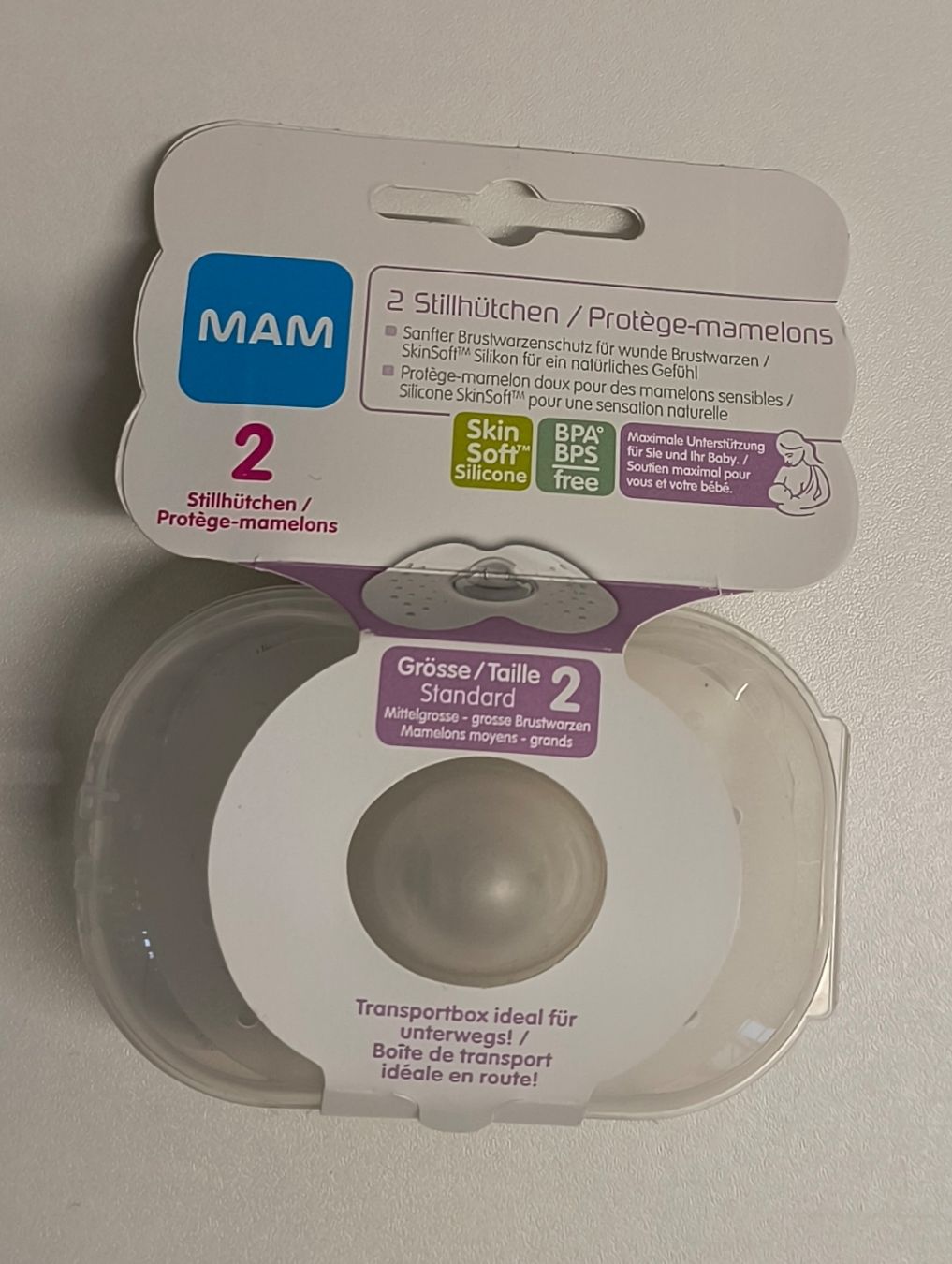 Mam Baby-Mahlzeiten: Mam Stillhütchen neu – Neu und originalverpackt aus Langendorf von thouwanda