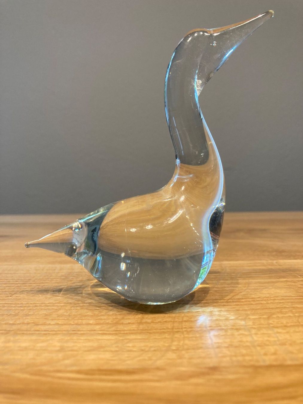 Statuette: Schwanenpaar aus Glas – Usato da Winterthur venduto da silen 2