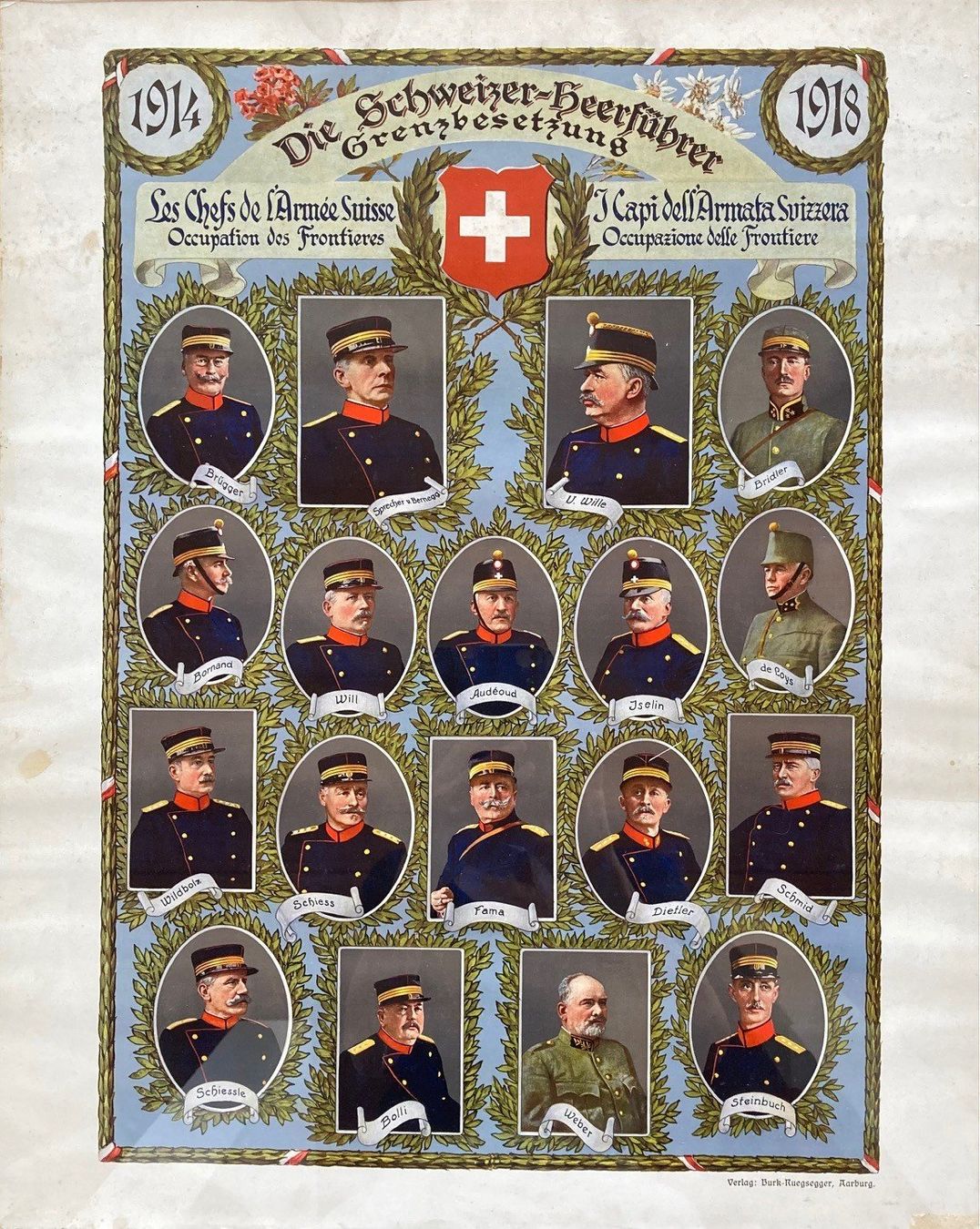Foto & Immagini: Schweizer Militär - Heerführer – Usato da Orselina venduto da Vrenegonde 1