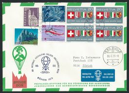 1973, 12. int. Dolder-Ballonwoche Mürren