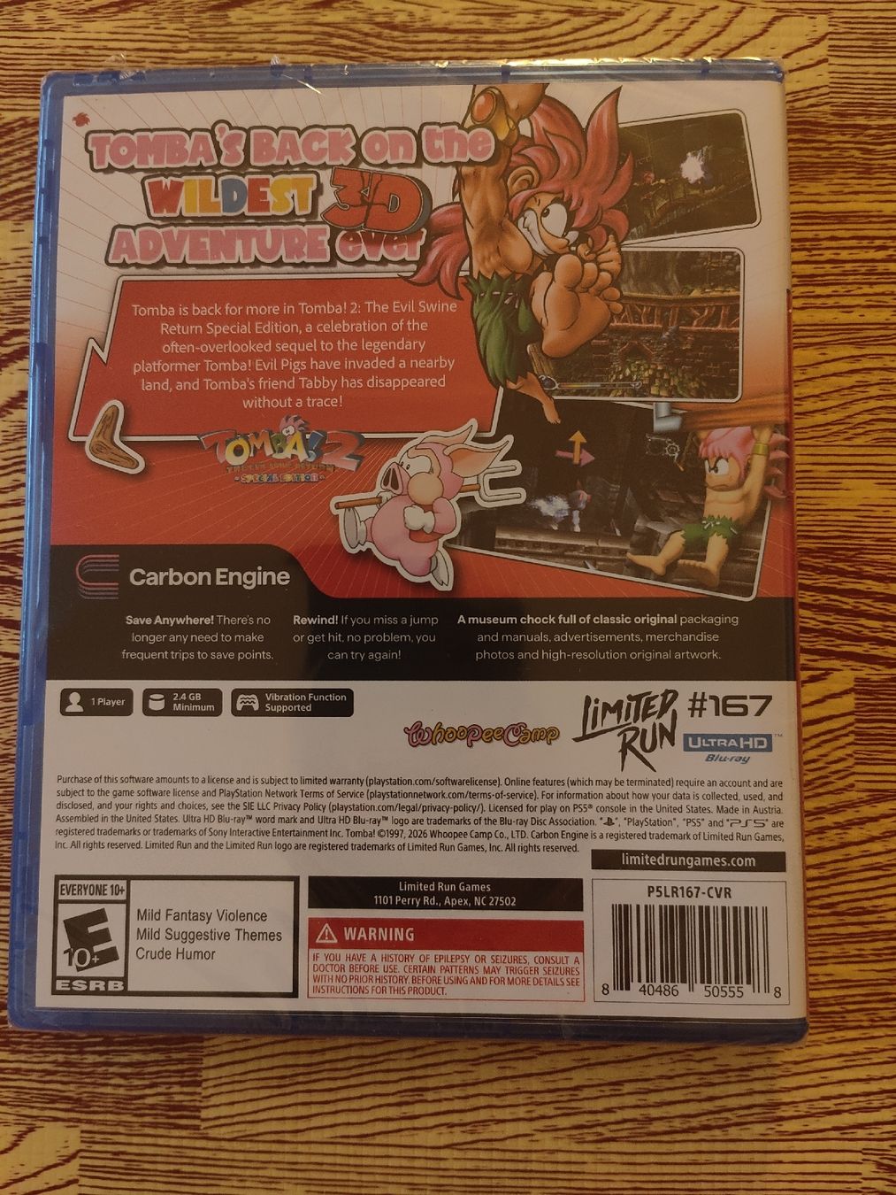 Giochi: Tomba 2 The Evil Swine Return PS5 – Nuovo e nell'imballaggio originale da Liestal venduto da bebbi1989 1