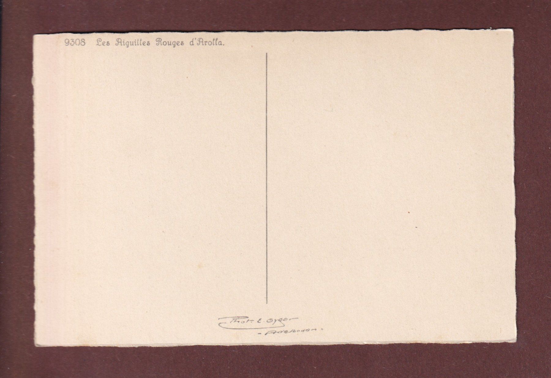 Cartoline postali: Les AIGUILLES ROUGES d'Arolla – Usato da Pully venduto da nicecards-shop 1