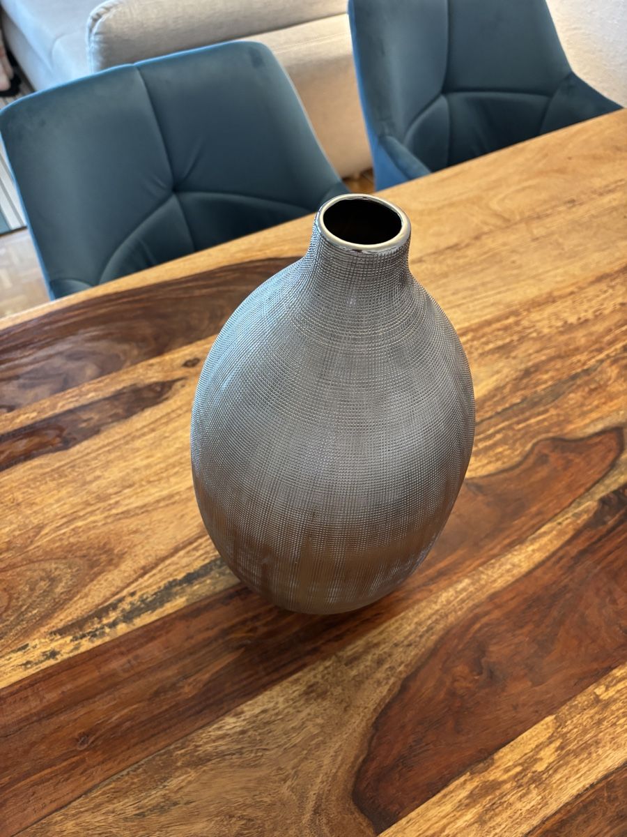Lambert Vasi & Recipienti: Deko Vase, silberfarben, top Zustand – Usato da Bolligen venduto da sam_24 1