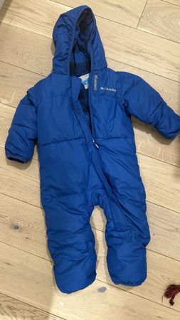 Columbia Winteroverall Grösse 12-18 Monate blau
