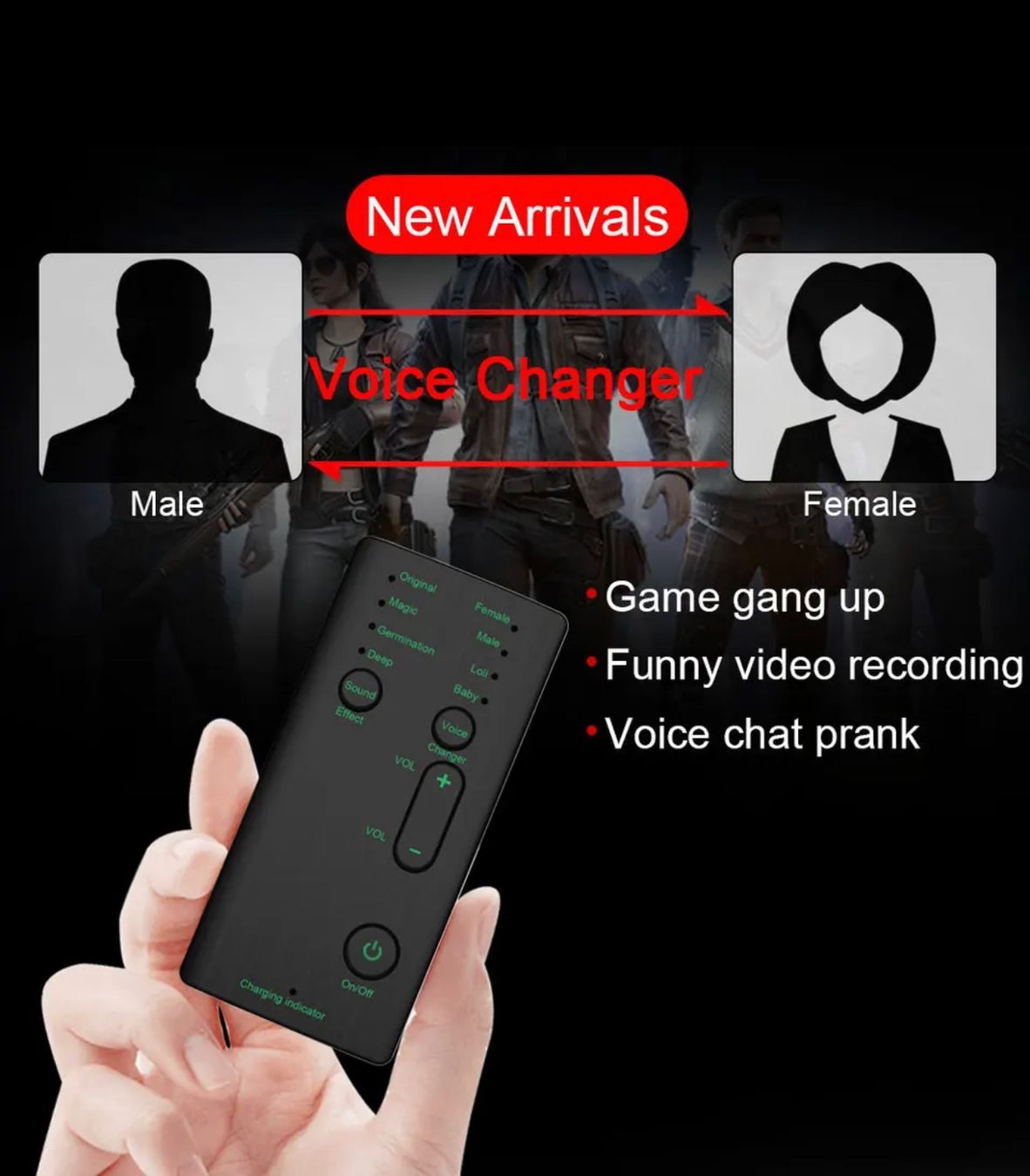 Consoles: Voice Changer Mini Tragbare 8 Stimme Ändern Modulator – Neuf avec emballage d'origine à Biberist par ShopSoltan 5