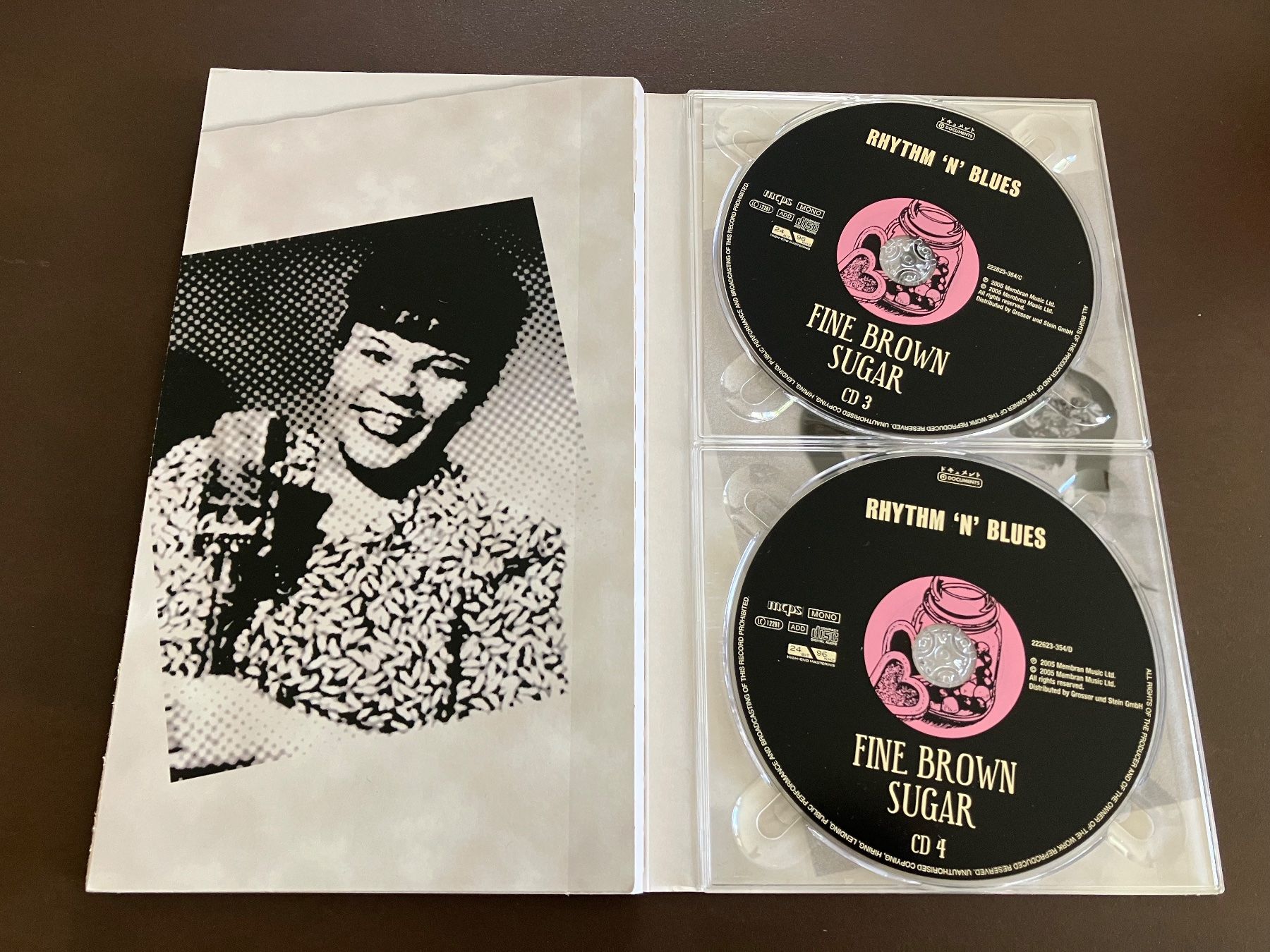 CD: 4 CD-BOX FINE BROWN SUGAR - RHYTHM 'N' BLUES – Usato da Menziken venduto da timbuktu1001 2