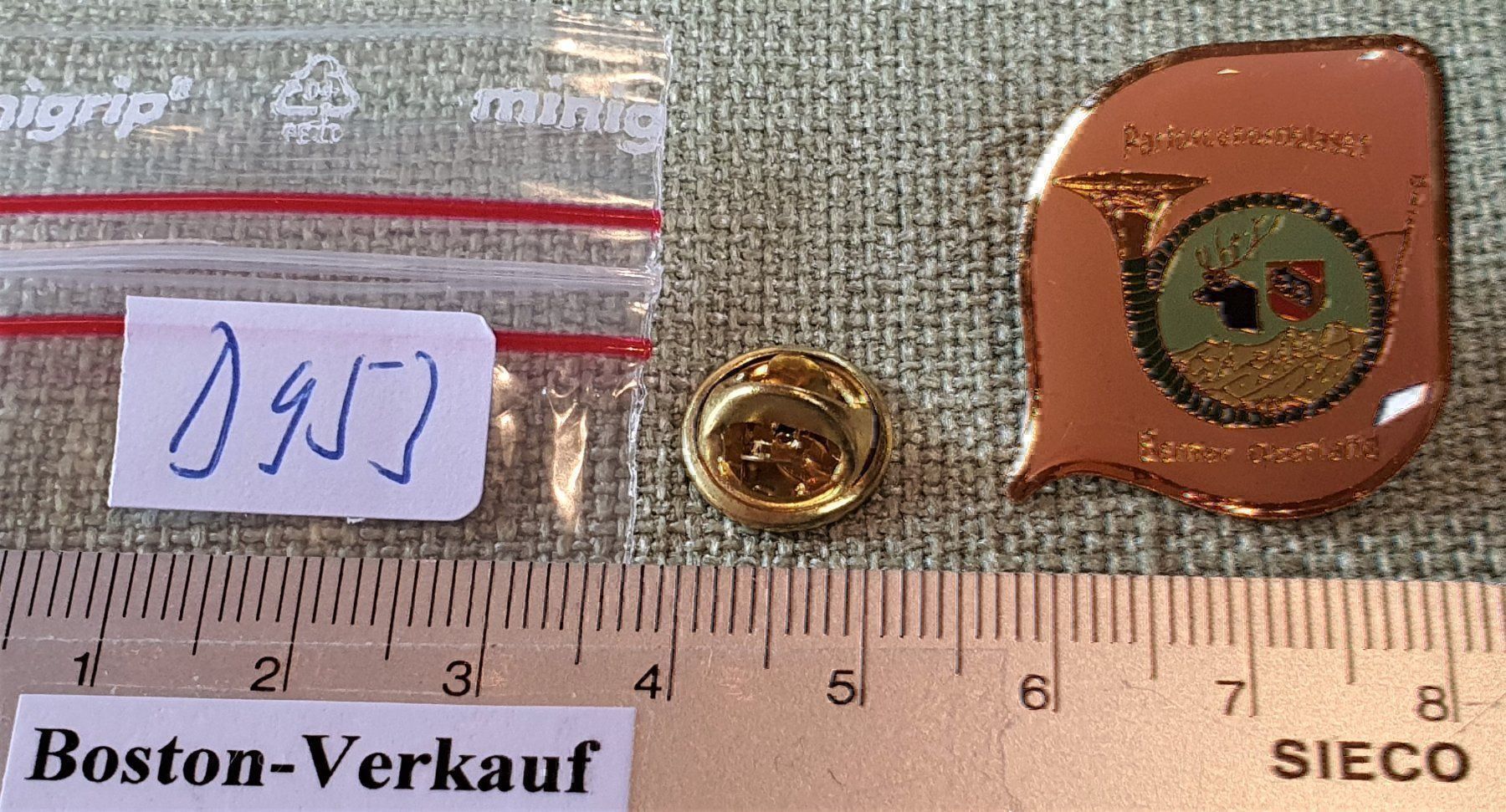 Placchette & Badge: D953 - Pin Parforcehornblaser Berner Ob. – Usato da Reinach BL venduto da Boston-Verkauf 3