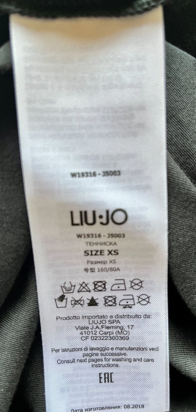 Liu Jo T-shirt: TShirt, Liu Lo, schwarz – Nuovo (secondo la descrizione) da Bern venduto da cubus01 3