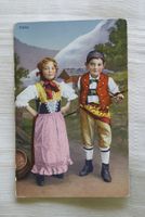 Appenzeller Kinder, Sonntags-Trachten, sennisch, 1911