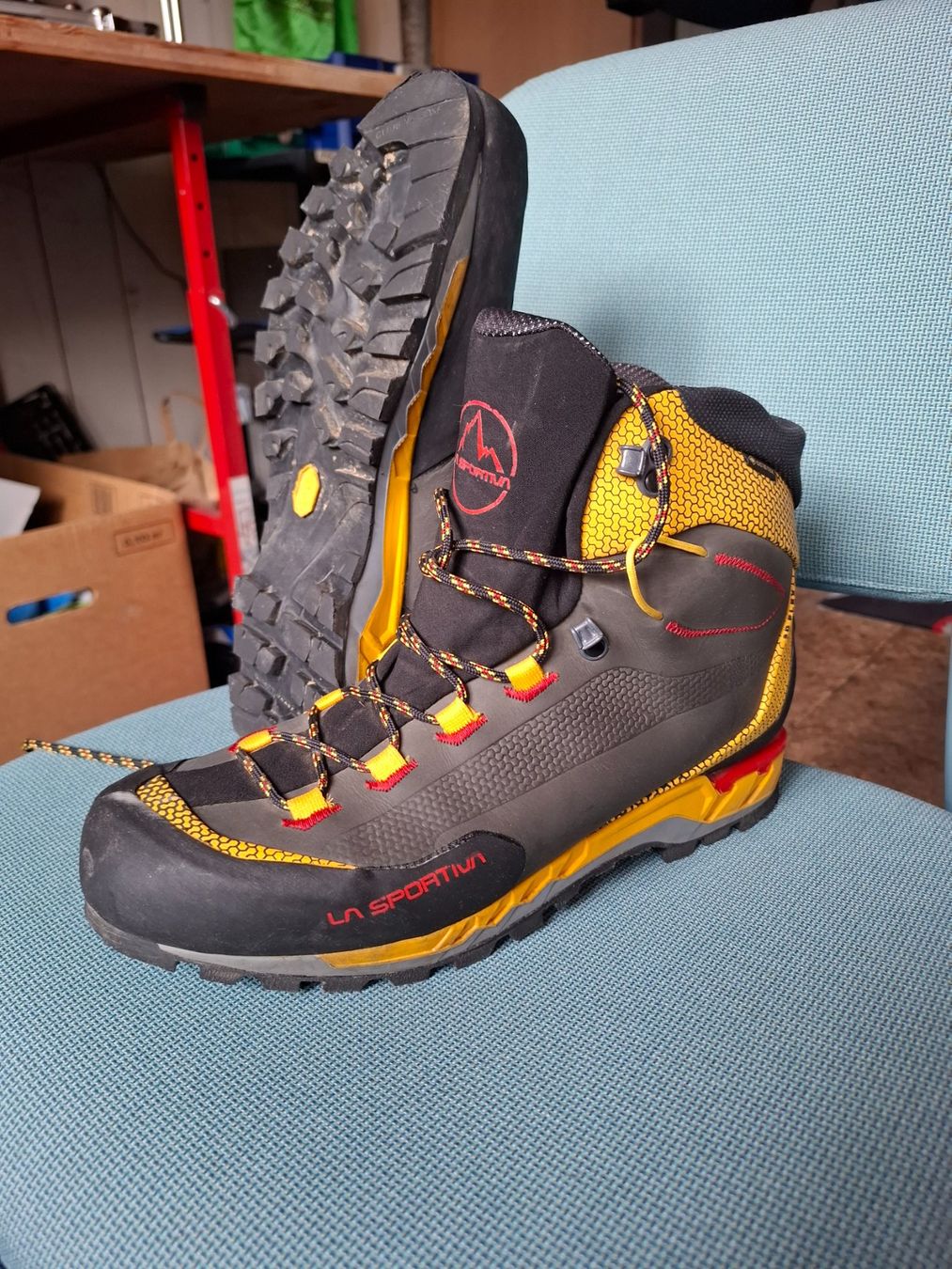 La Sportiva Scarpe da uomo: Herren Trango Tech Leather GTX Schuhe 44.5 – Nuovo (secondo la descrizione) da Reichenbach i. K. venduto da Hesioda 2