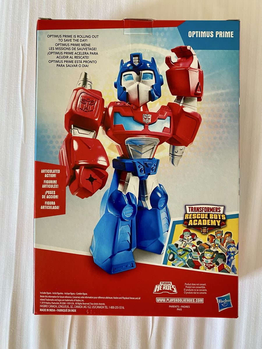 Hasbro Giocattoli: Transformers Optimus Prime Rescue Bots Academy Mega Mighties – Nuovo e nell'imballaggio originale da Oberembrach venduto da theZaz 1