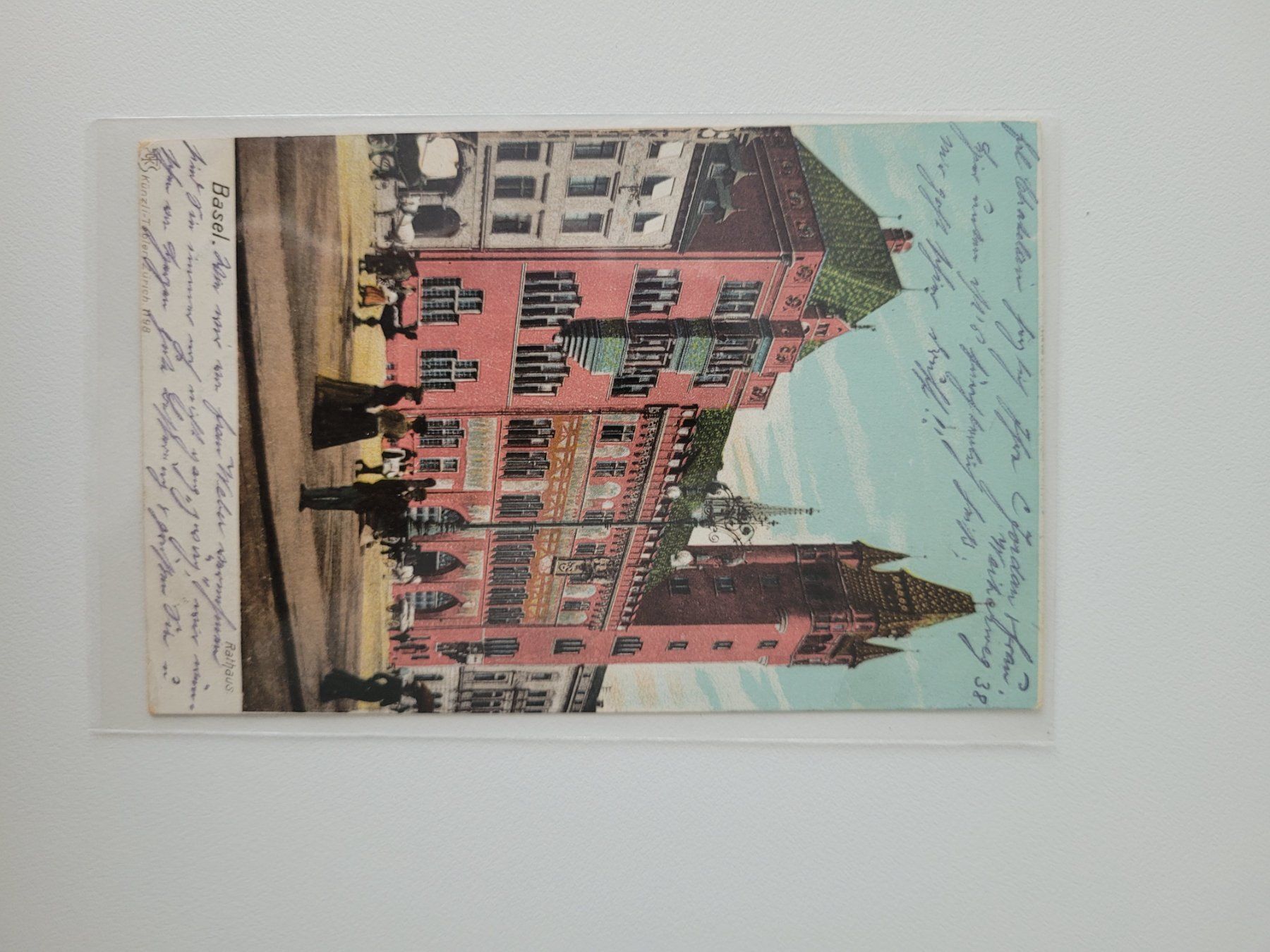 Cartoline postali: Basel Rathaus 1904 – Usato da Inwil venduto da Flower2325 1