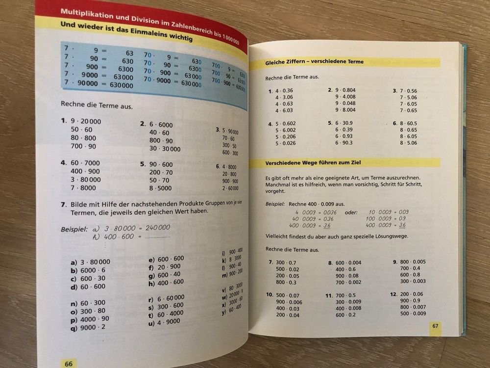 Mathematikübungsbuch 6. Klasse - Lehrmittelverlag Zürich | Kaufen auf ...